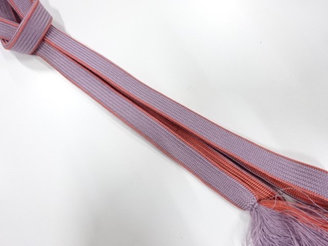 JAPANESE KIMONO / HAND-TIED OBIJIME